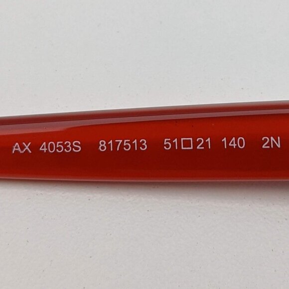 🕶️Armani Exchange AX4053S 817513 Sunglasses 51/21 140 /KAB515🕶️ - Picture 3 of 6